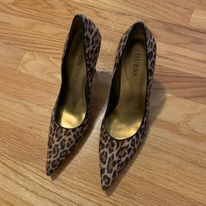Guess Leopard Pumps